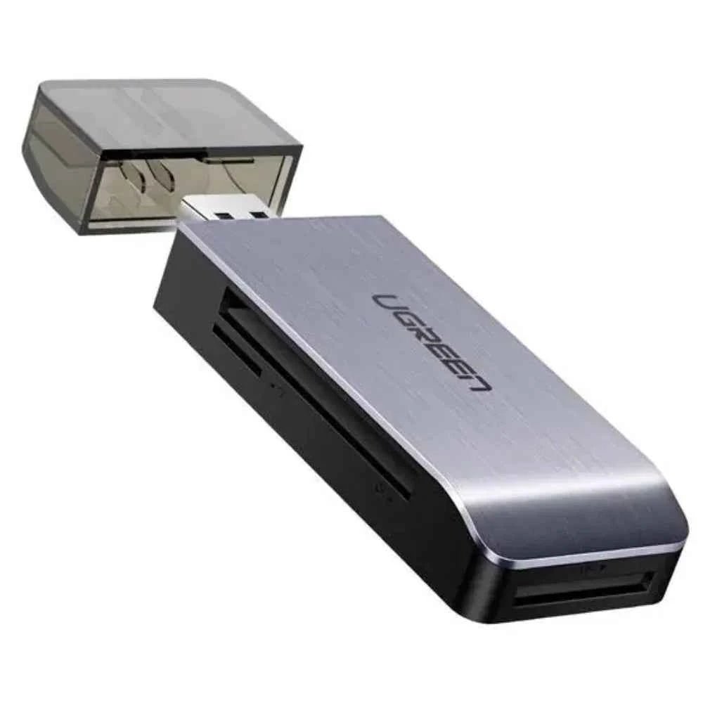 ugreen-usb-3-0-multi-card-reader-tf-sd-cf-ms.jpg UGREEN USB 3.0 Multi Card Reader TF SD CF MS Support - Image 1