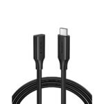 UGREEN USB-C Gen2 5A Extension Cable 1m Black