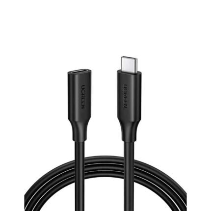 UGREEN USB-C Gen2 5A Extension Cable 1m Black