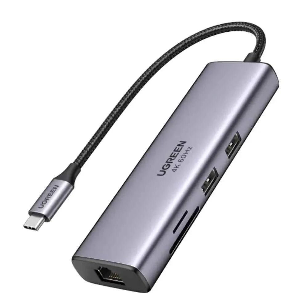 ugreen-usb-c-multifunction-adapter-with-ethernet.jpg UGREEN USB-C Multifunction Adapter with Gigabit Ethernet - Image 1