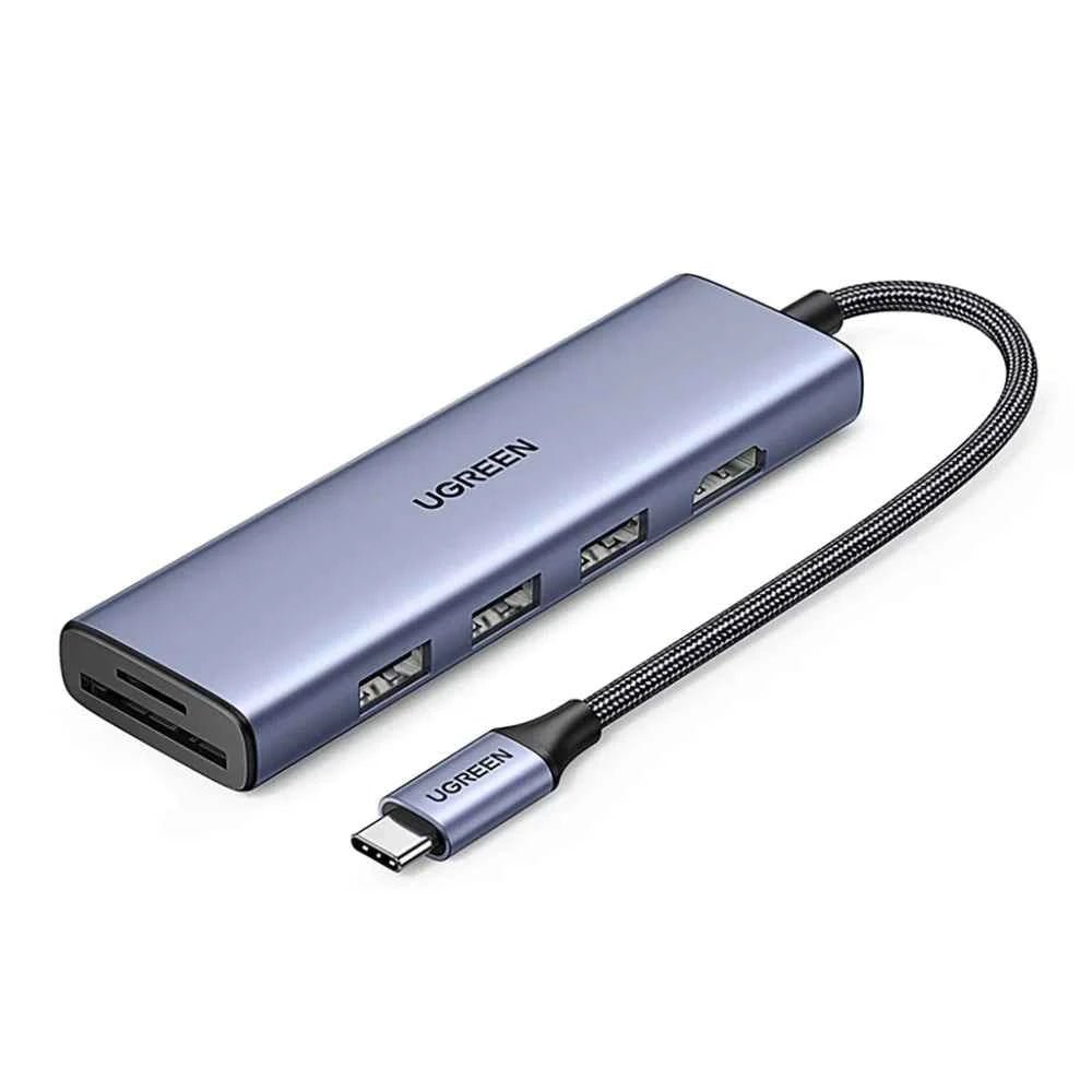 ugreen-usb-c-multifunction-adapter_7b02c762-247b-4cf3-a011-4c67bfc7bdcb.jpg UGREEN USB-C Multifunction Adapter with HDMI and USB Ports - Image 1