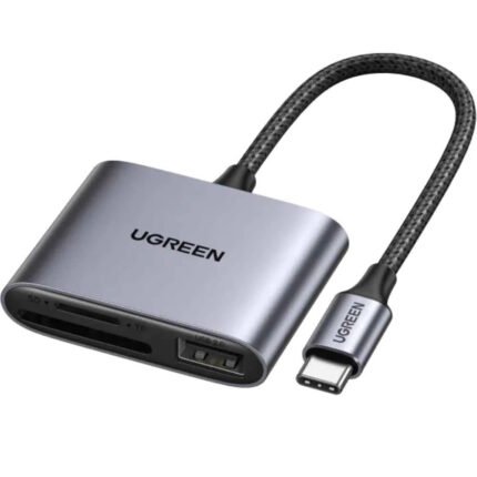 UGREEN USB-C SD TF Memory Card Reader with USB 2.0 Port