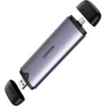 UGREEN USB-C USB-A M.2 M-Key NVMe SSD Enclosure 10Gbps