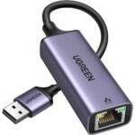 UGREEN USB to RJ45 Ethernet Adapter Space Gray