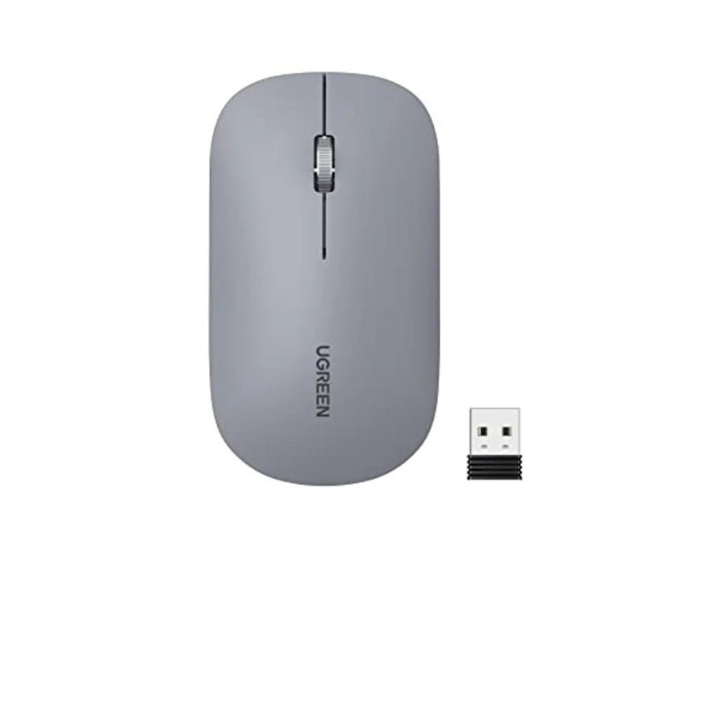 ultra-slim-portable-wireless-mouse-light-gray-90373.jpg Ultra Slim Portable Wireless Mouse Light Gray 90373 - Image 1