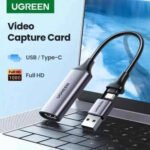 USB 1080P Video Capture Device 60Hz Streaming Recorder