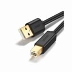 USB 2.0 A to B Printer Cable 5 Meter Black