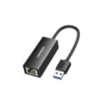 USB 3.0-A to Gigabit Ethernet Adapter Black 10cm 20256
