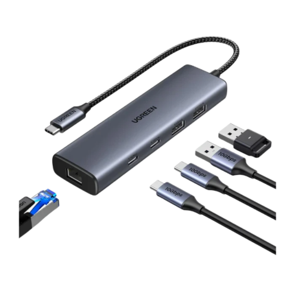 USB 3.2 C to USB Hub with Gigabit LAN & PD Power 45320