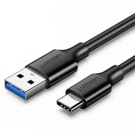 usb-c-male-to-usb-3-0-a-3a-fast-data-cable-0.5m.jpg USB-C Male to USB 3.0 A 3A Fast Data Cable 0.5m - Image 1