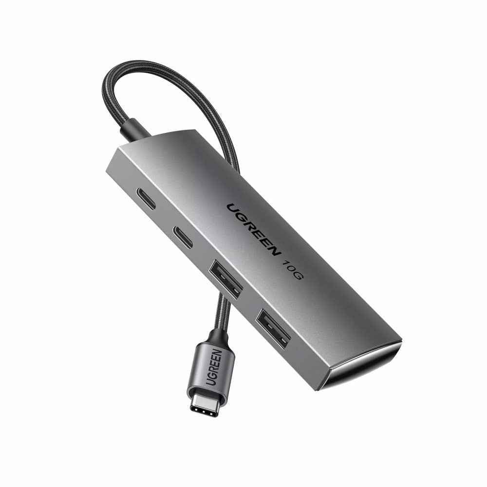 usb-c-to-4-port-hub-2x-usb-a-2x-usb-c-10gbps-30758.jpg USB-C to 4-Port Hub 2x USB-A 2x USB-C 10Gbps 30758 - Image 1