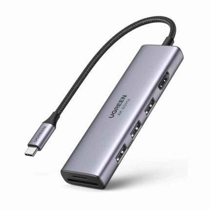 USB-C to HDMI Hub 4K 60Hz with 3 USB 3.0 & SDTF