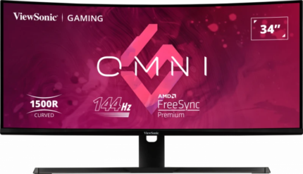 ViewSonic OMNI VX3418C 34” Curved 180Hz Gaming Monitor