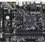 Gigabyte B450M DS3H AM4 Micro-ATX Motherboard (With box) - Image 2