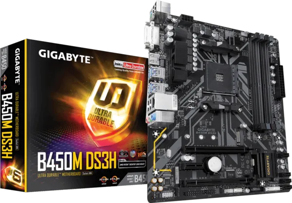 Gigabyte B450M DS3H AM4