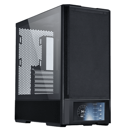Lian Li Lancool 207 Digital Black Gaming PC Case - Image 1
