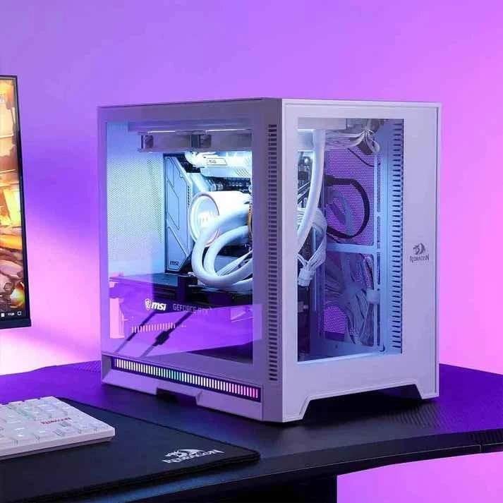 Redragon GC-MC 211 RGB ITX/M-ATX Gaming Computer Case - Image 1