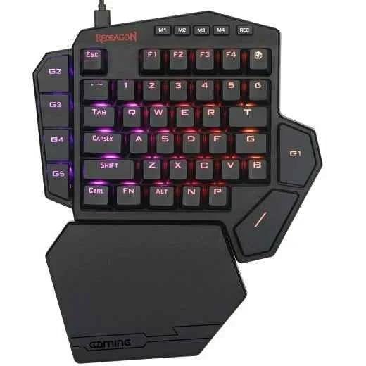 redragon-k585-ks-diti-elite-rgb-one-handed-keyboard.jpg Redragon K585-KS Diti Elite RGB One-Handed Mechanical Keyboard - Image 1