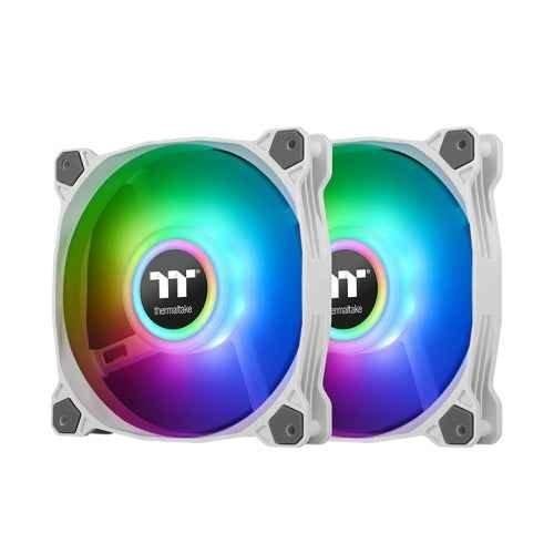 Thermaltake Pure Duo 12 ARGB Sync White (2-Pack) Fans - Image 1