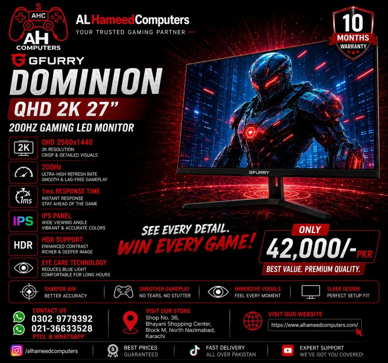 GFury GF-27 Dominion 27″