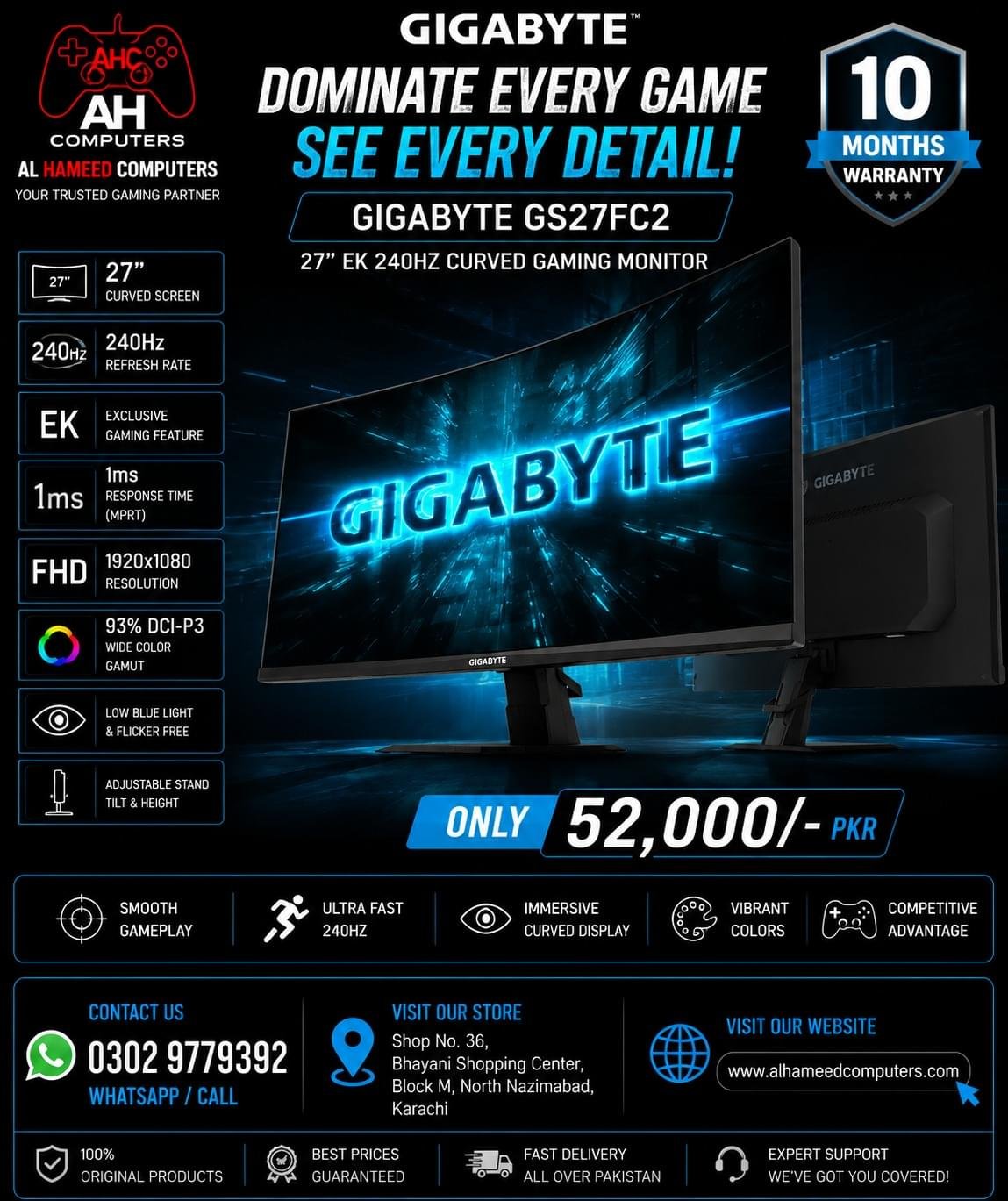 Gigabyte GS27FC2 27