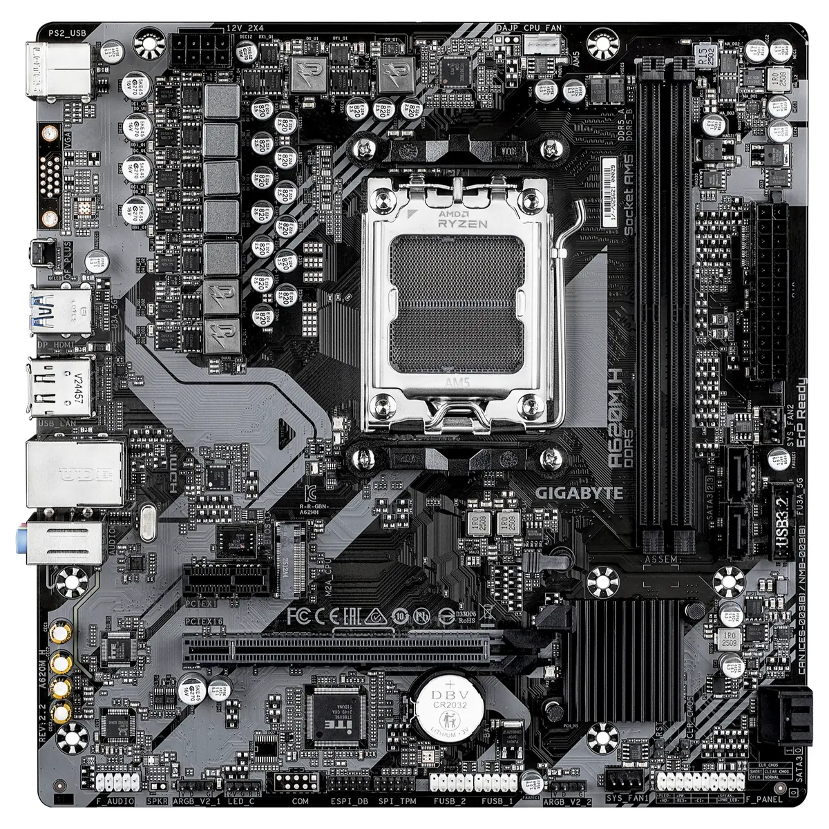 Gigabyte A620M H AM5 DDR5
