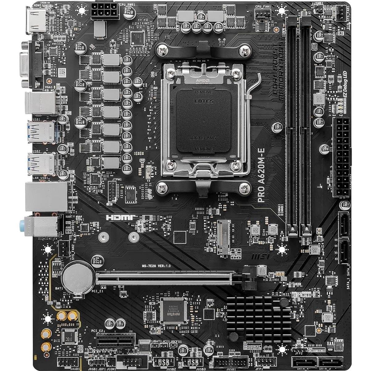 MSI Pro A620M-E DDR5 AMD AM5