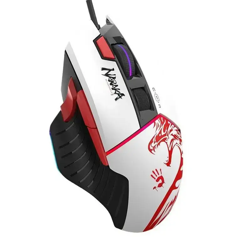 Bloody Naraka W95 Ultra Extra Fire RGB Wired Gaming Mouse - Image 3