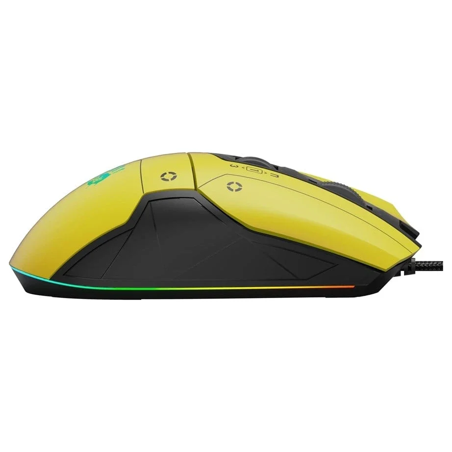 Bloody W70 Max RGB Gaming Mouse ( Punk Yellow) - Image 5